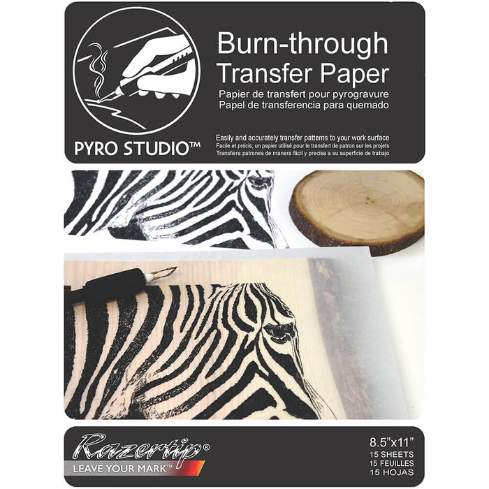 Pyro Studio Wood Burn-through Transfer Paper