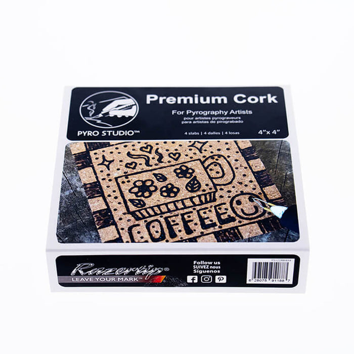 Premium Cork Slabs - 4 pack